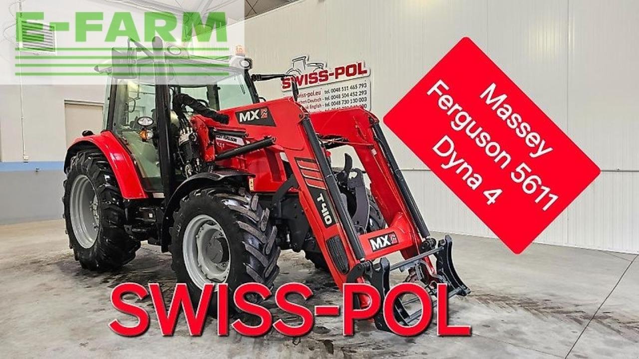 Traktor типа Massey Ferguson 5611 dyna 4, Gebrauchtmaschine в MORDY (Фотография 1)