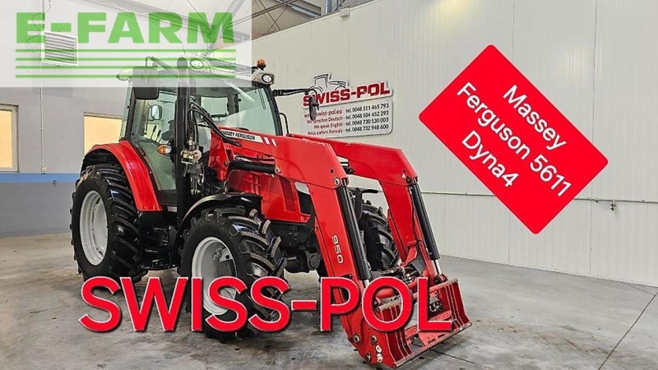 Traktor del tipo Massey Ferguson 5611 dyna4, Gebrauchtmaschine en MORDY (Imagen 1)