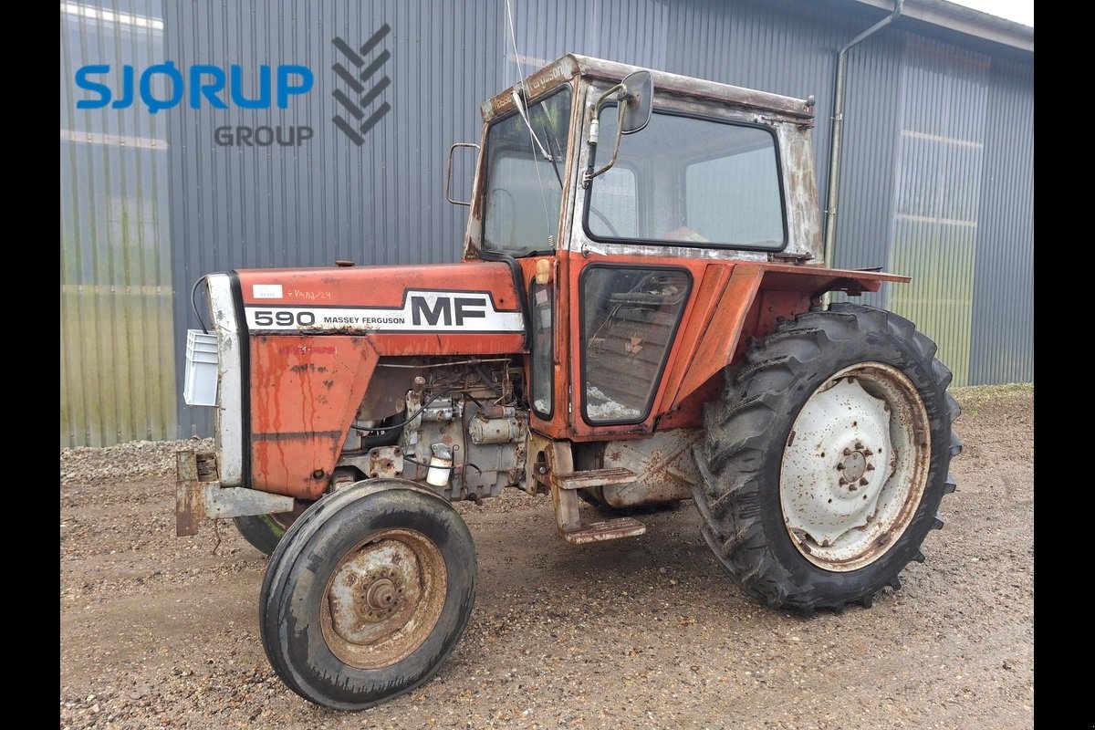 Traktor van het type Massey Ferguson 590, Gebrauchtmaschine in Viborg (Foto 1)