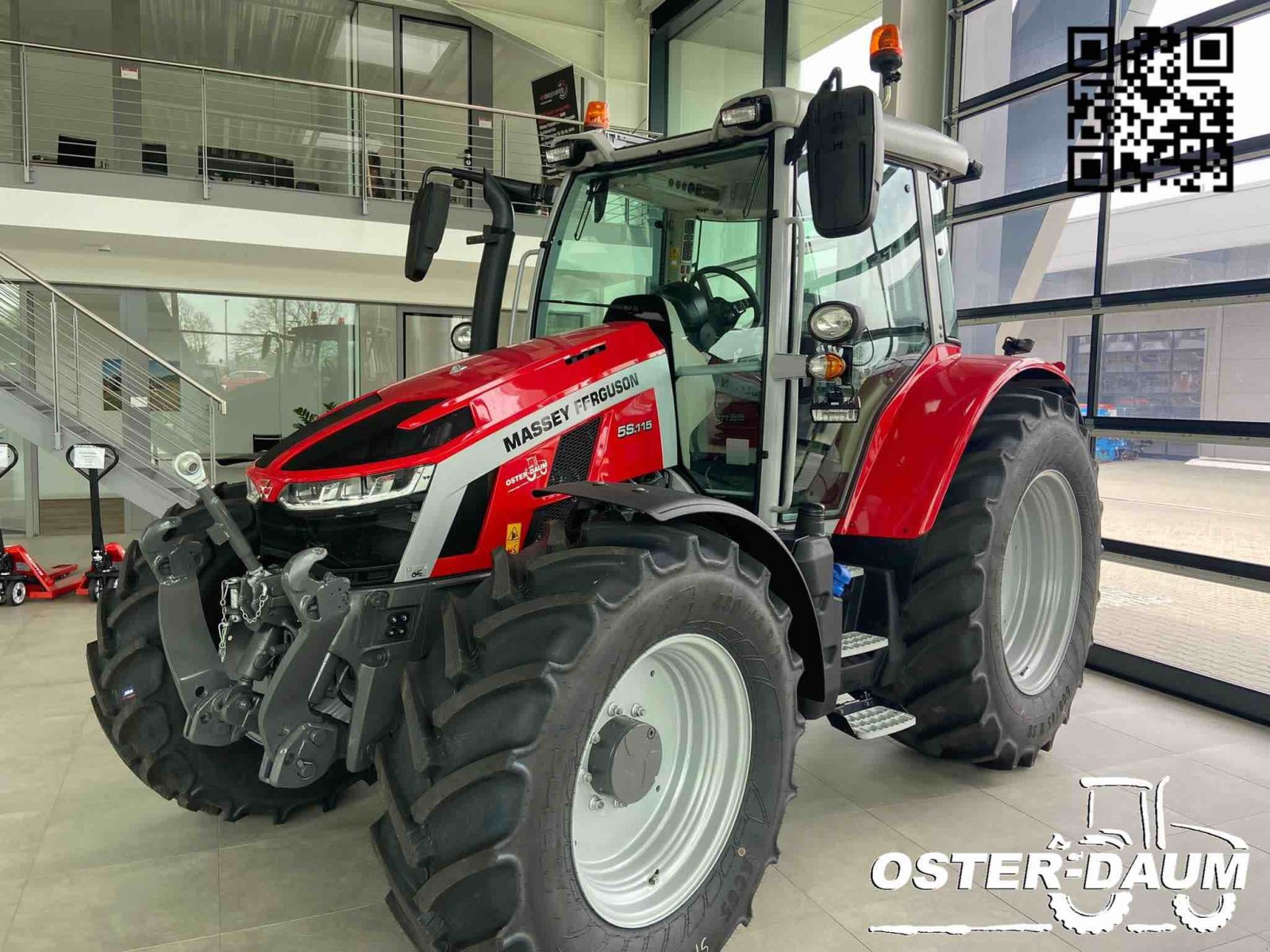 Traktor Türe ait Massey Ferguson 5S.115 Dyna6 Efficient, Neumaschine içinde Kaisersesch (resim 2)