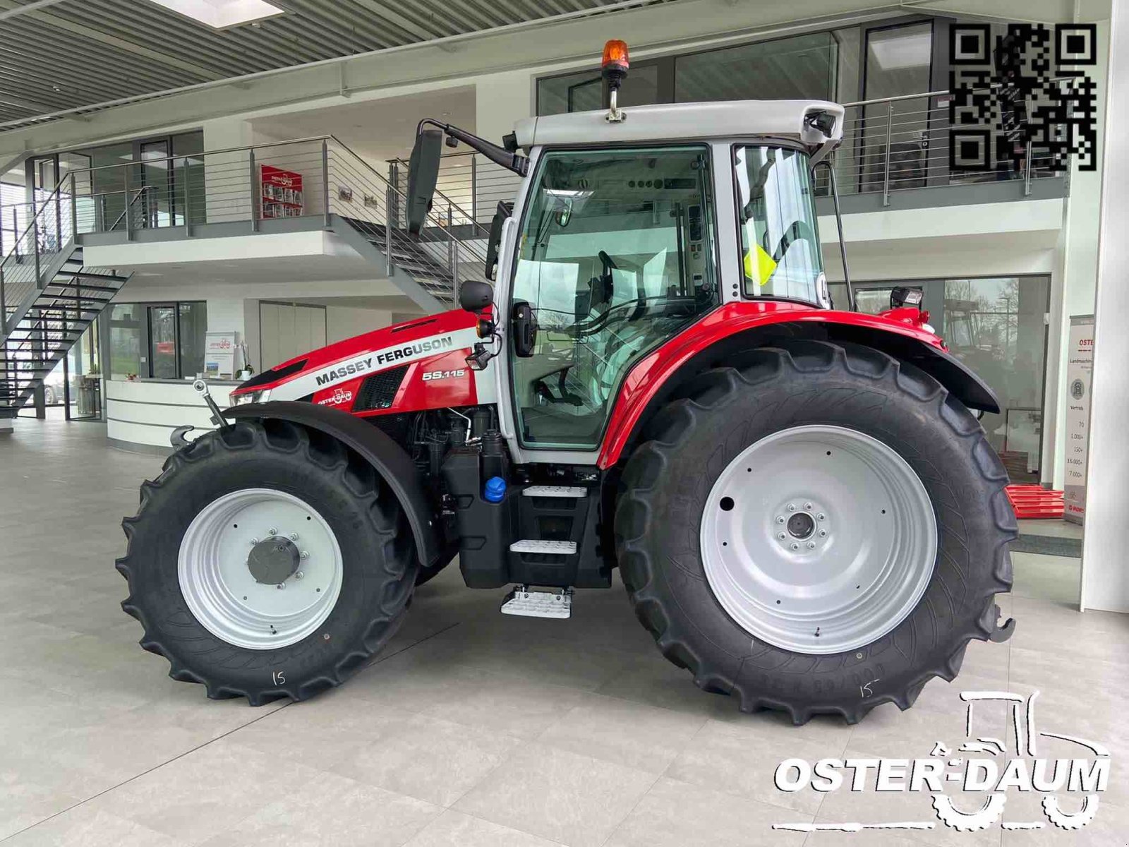 Traktor Türe ait Massey Ferguson 5S.115 Dyna6 Efficient, Neumaschine içinde Kaisersesch (resim 7)