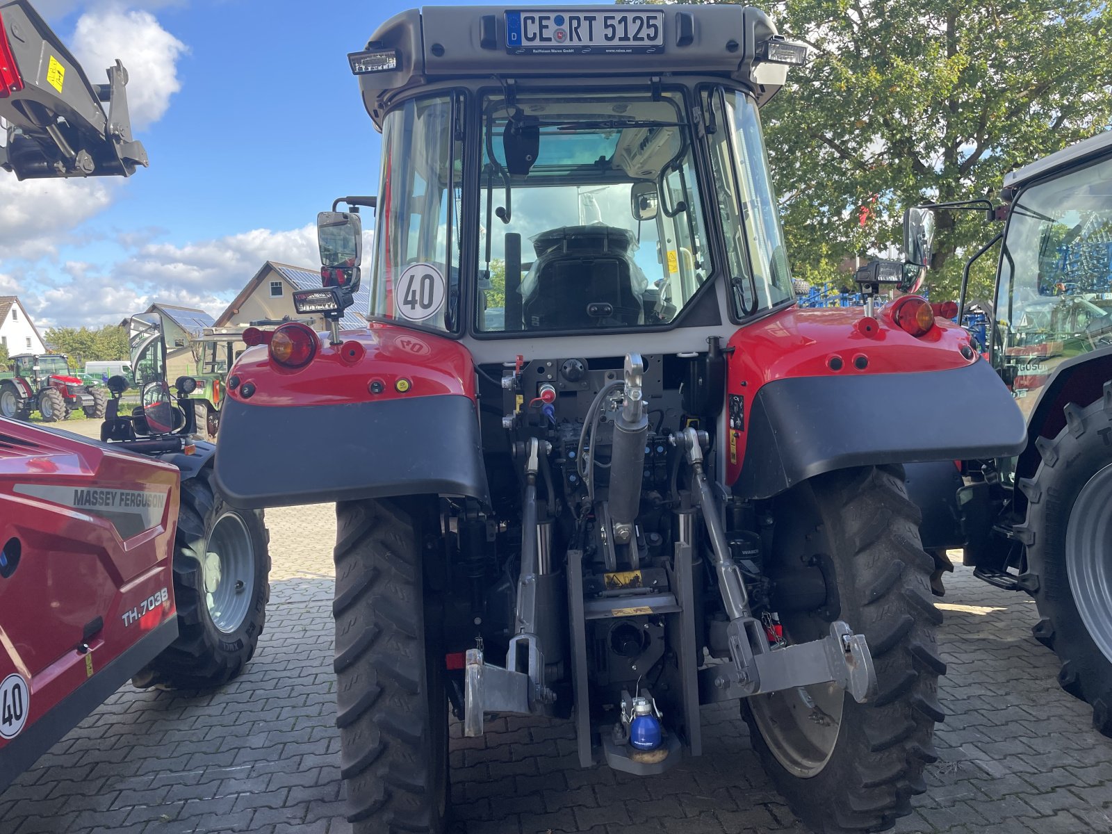 Traktor del tipo Massey Ferguson 5S.125 Dyna-6 EFFICIENT, Gebrauchtmaschine en Voitze (Imagen 3)