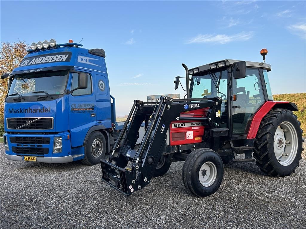 Traktor типа Massey Ferguson 6130 DYNA SHIFT MED FRONTLÆSSER, Gebrauchtmaschine в Støvring (Фотография 1)