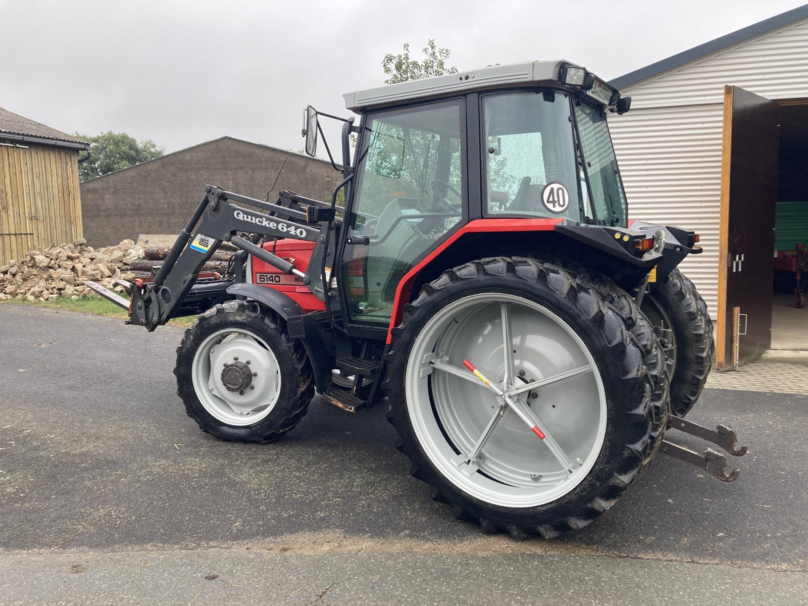 Traktor of the type Massey Ferguson 6140, Gebrauchtmaschine in Kirchenlamitz (Picture 2)