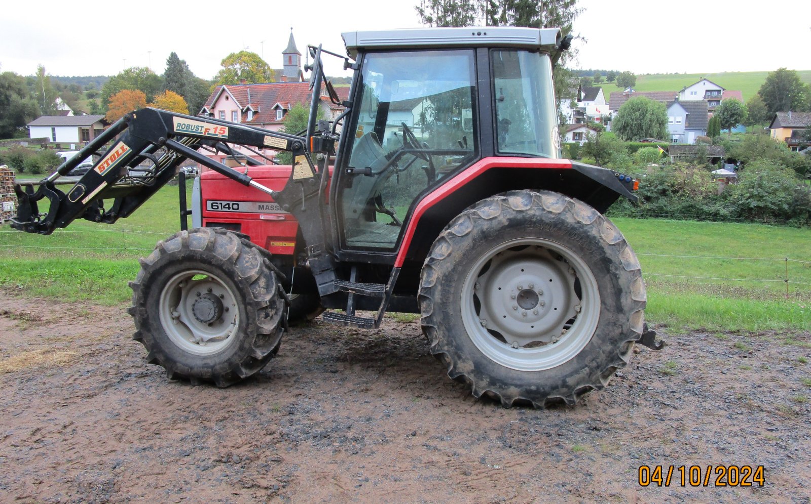 Traktor του τύπου Massey Ferguson 6140, Gebrauchtmaschine σε Lützelbach (Φωτογραφία 1)