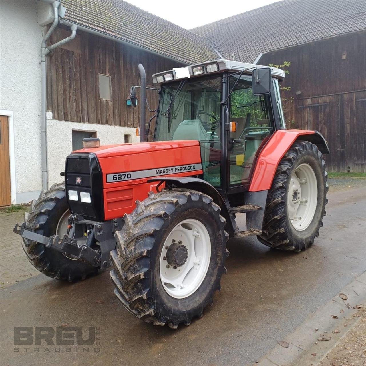 Traktor del tipo Massey Ferguson 6160 Allrad 40 km/h, Gebrauchtmaschine en Straubing (Imagen 1)