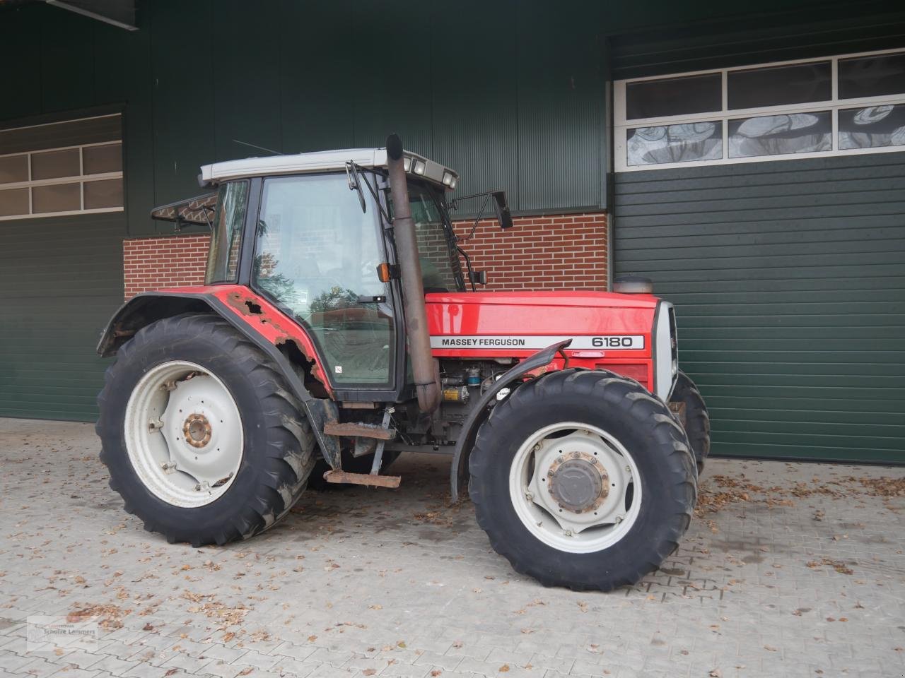 Traktor Türe ait Massey Ferguson 6180, Gebrauchtmaschine içinde Borken (resim 1)