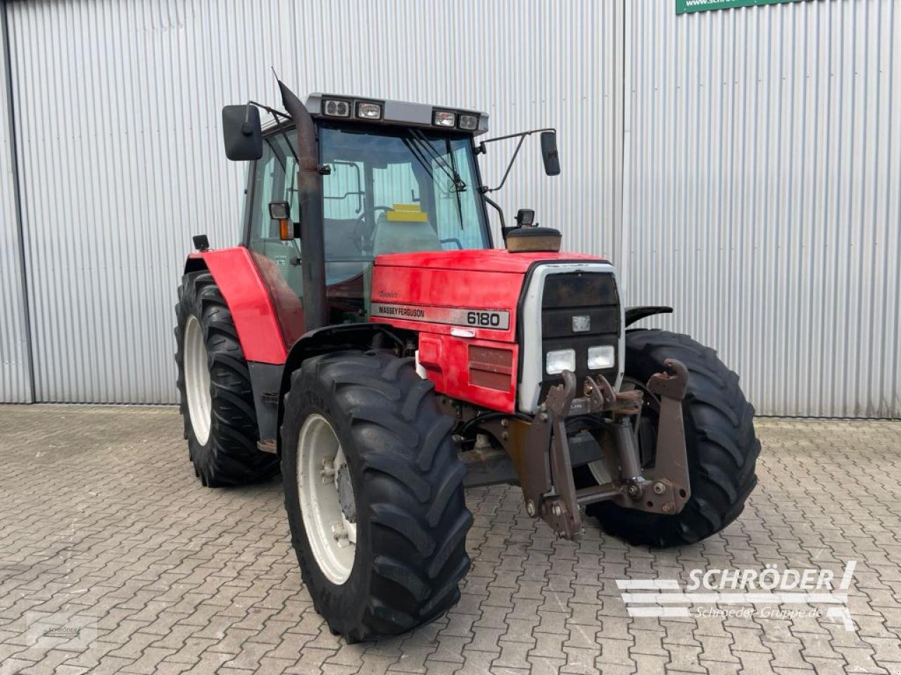 Traktor Türe ait Massey Ferguson 6180, Gebrauchtmaschine içinde Wildeshausen (resim 1)