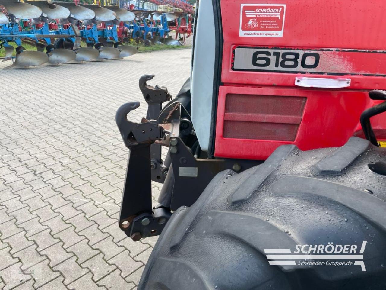 Traktor типа Massey Ferguson 6180, Gebrauchtmaschine в Wildeshausen (Фотография 10)