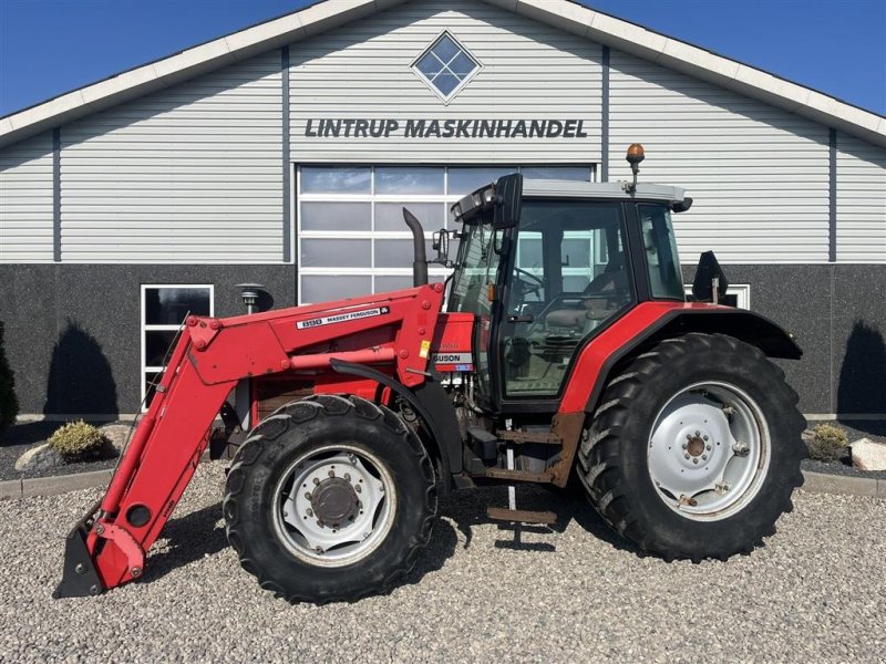 Traktor of the type Massey Ferguson 6190 Dynashift Med frontlæsser, Gebrauchtmaschine in Lintrup