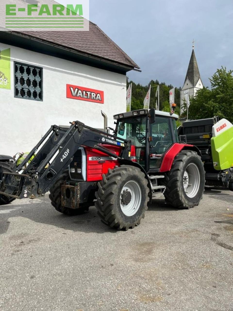 Traktor za tip Massey Ferguson 6190, Gebrauchtmaschine u RUDEN (Slika 1)