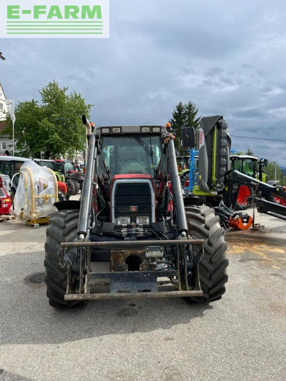 Traktor des Typs Massey Ferguson 6190, Gebrauchtmaschine in RUDEN (Bild 2)