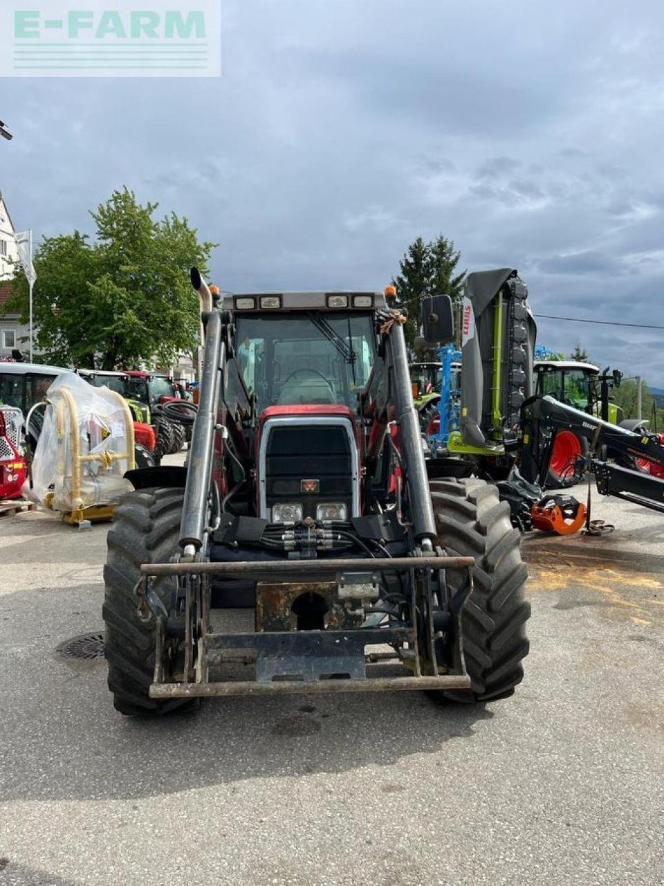 Traktor van het type Massey Ferguson 6190, Gebrauchtmaschine in RUDEN (Foto 2)