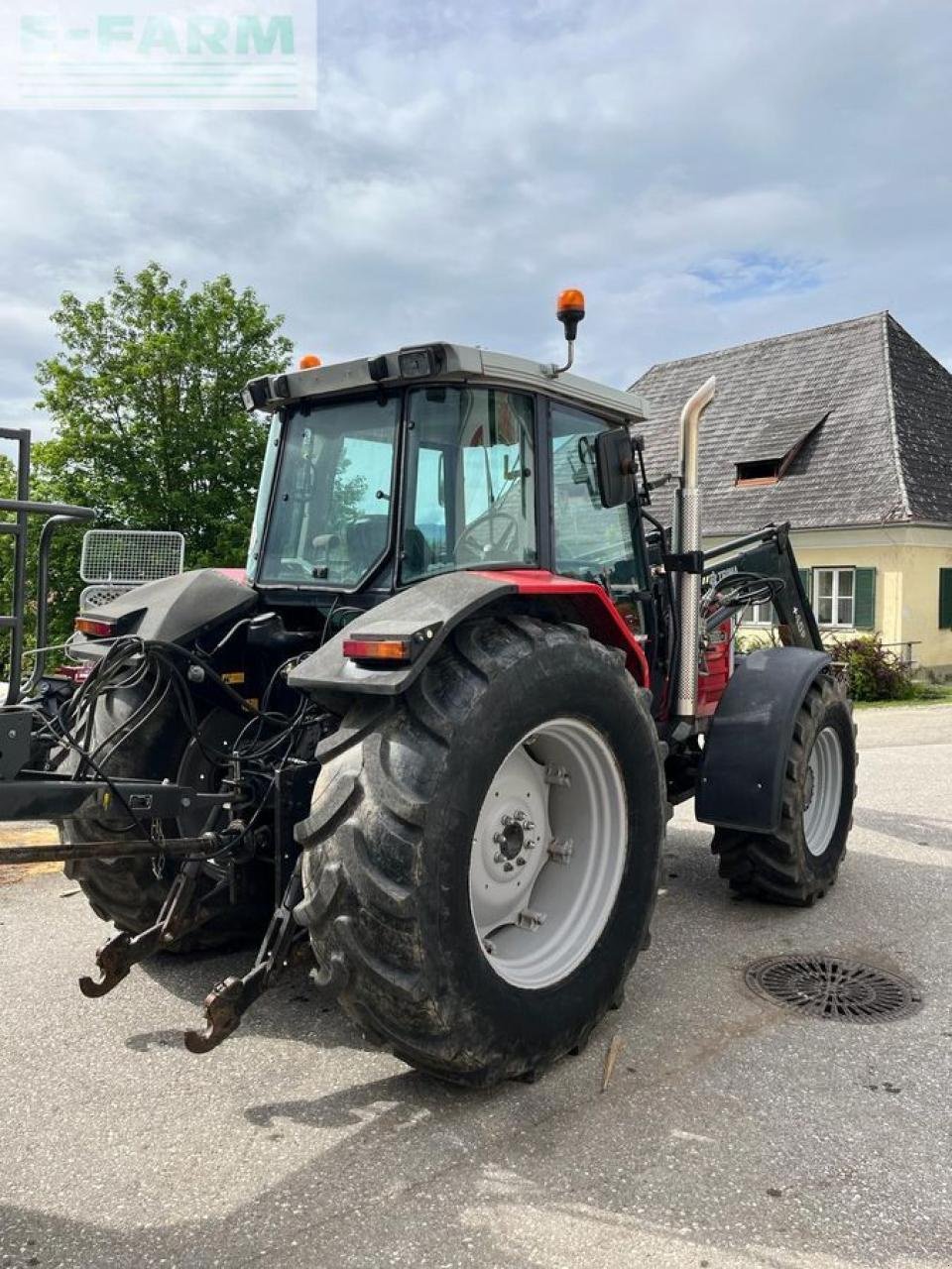 Traktor van het type Massey Ferguson 6190, Gebrauchtmaschine in RUDEN (Foto 4)