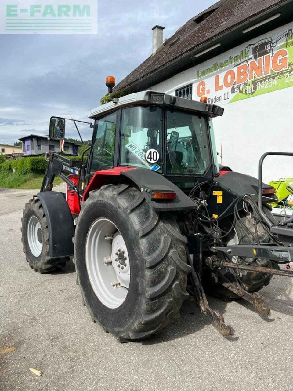 Traktor van het type Massey Ferguson 6190, Gebrauchtmaschine in RUDEN (Foto 5)