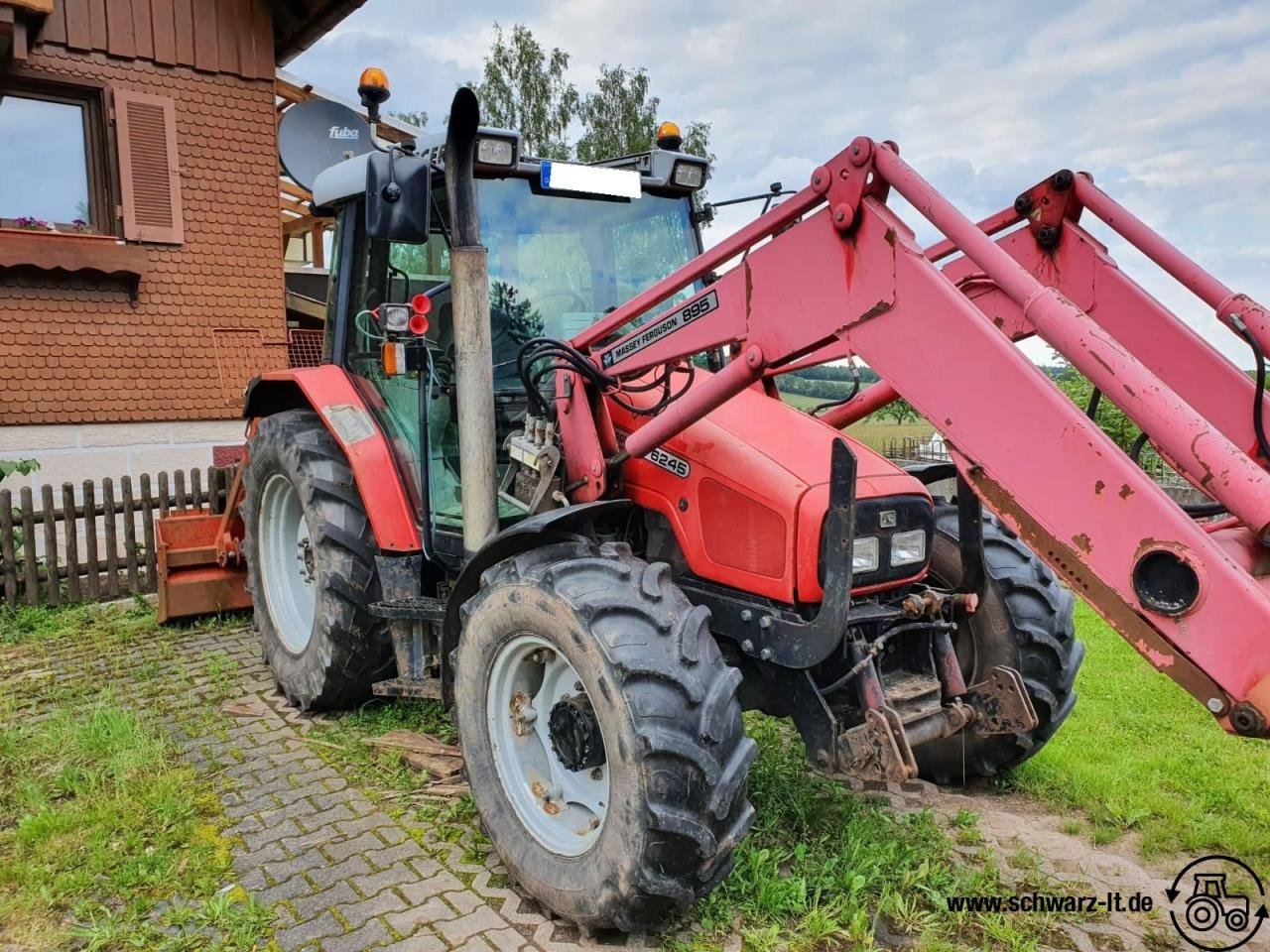 Traktor του τύπου Massey Ferguson 6245, Gebrauchtmaschine σε Aspach (Φωτογραφία 2)