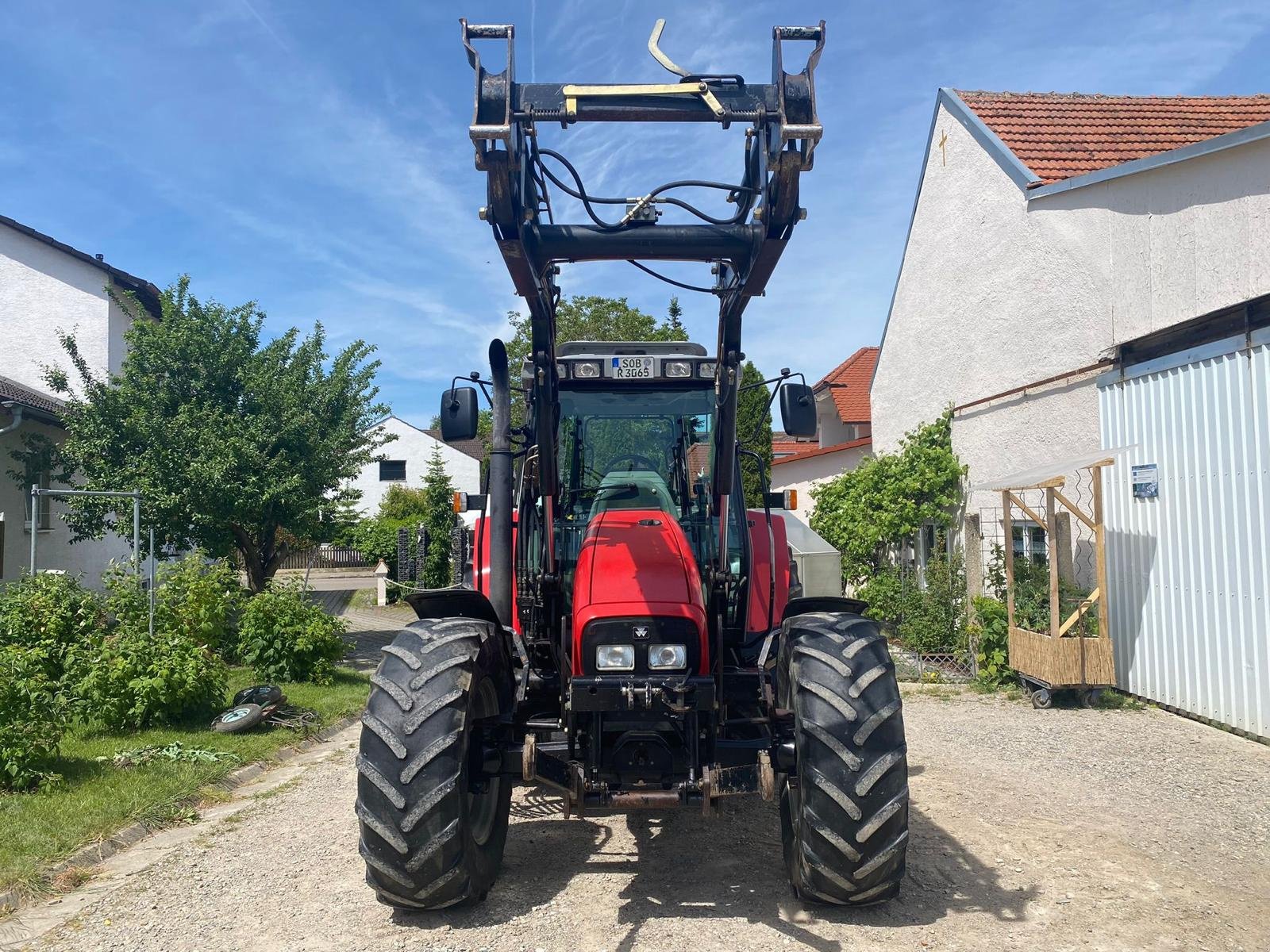 Traktor van het type Massey Ferguson 6255, Gebrauchtmaschine in Rötz (Foto 3)