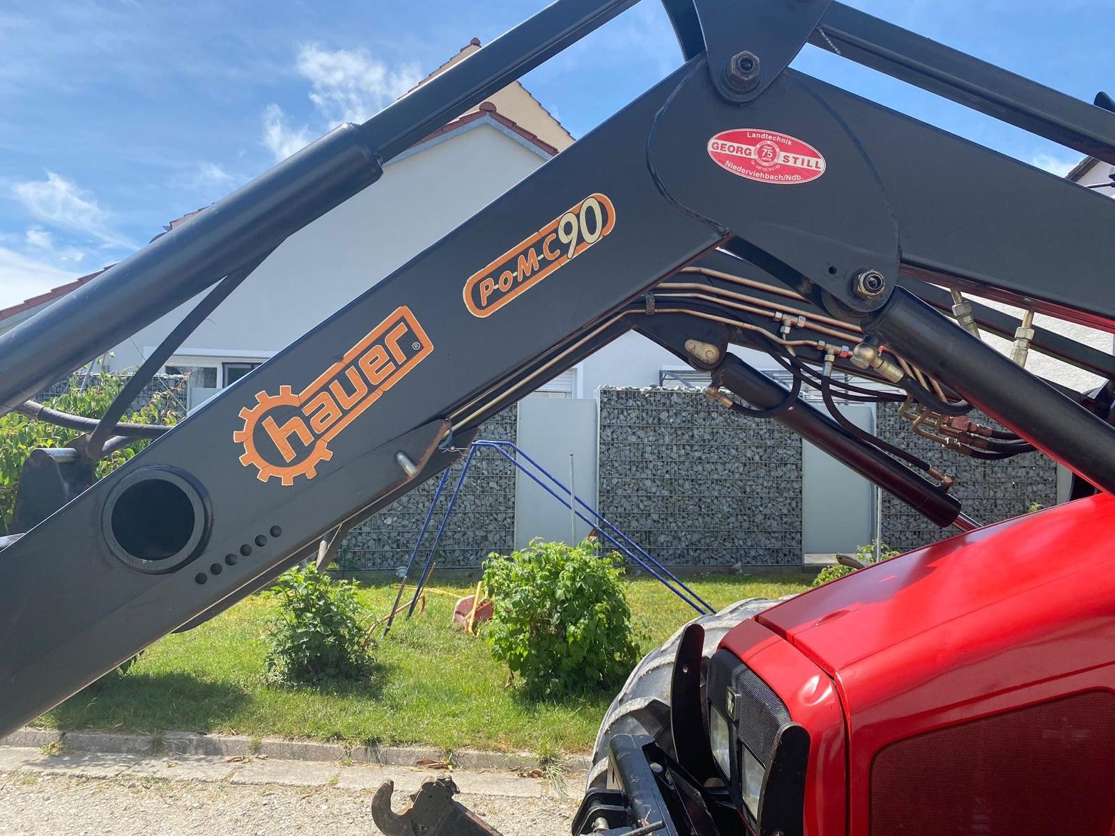 Traktor van het type Massey Ferguson 6255, Gebrauchtmaschine in Rötz (Foto 4)