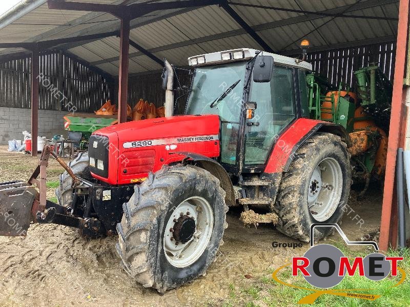 Traktor van het type Massey Ferguson 6290, Gebrauchtmaschine in Gennes sur glaize (Foto 3)