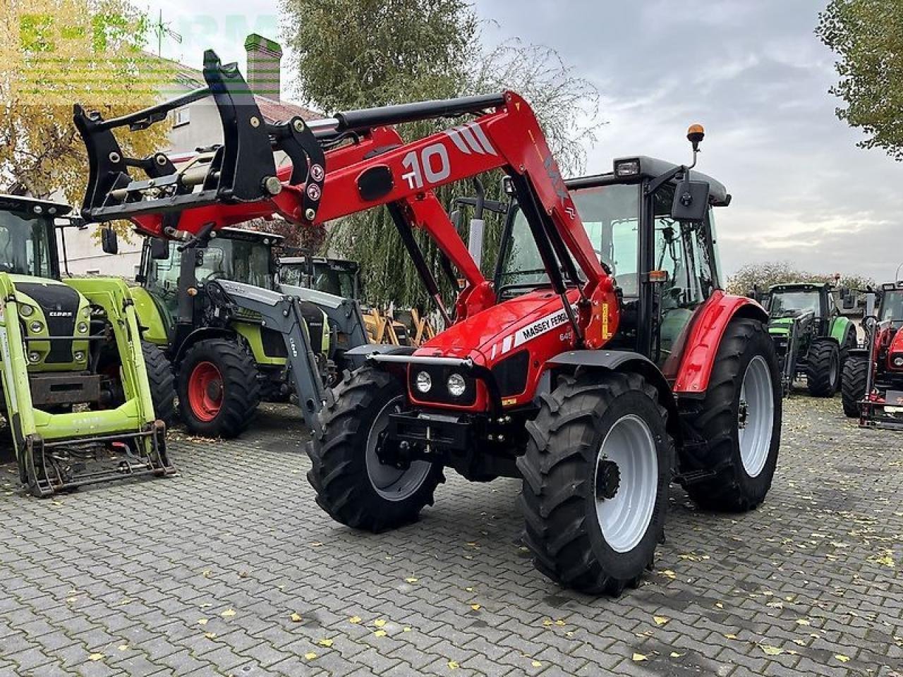 Traktor za tip Massey Ferguson 6455 dyna-6 + mailleux mx t10, Gebrauchtmaschine u DAMAS?AWEK (Slika 1)