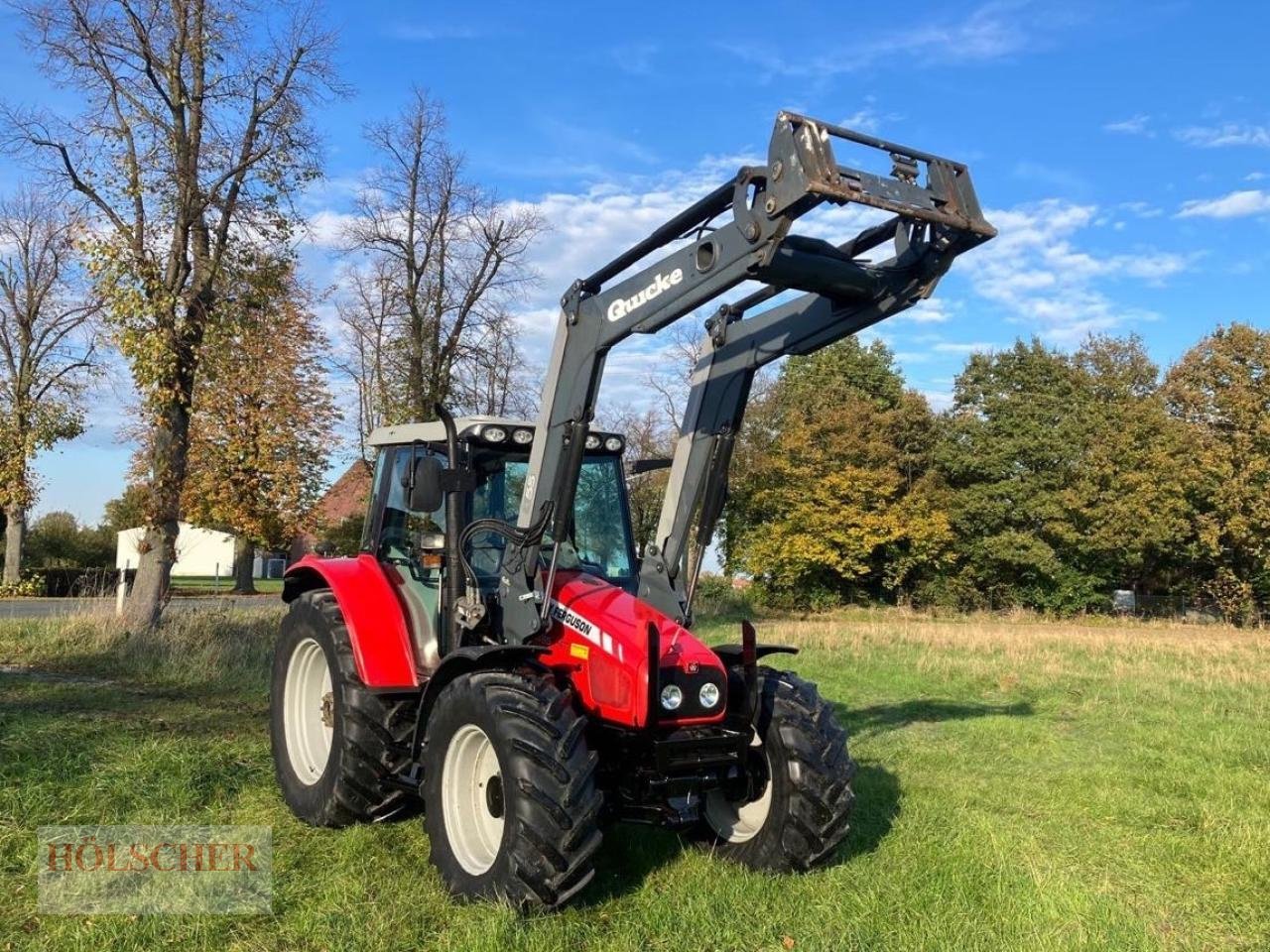 Traktor типа Massey Ferguson 6455 Freisicht, Gebrauchtmaschine в Warendorf (Фотография 1)