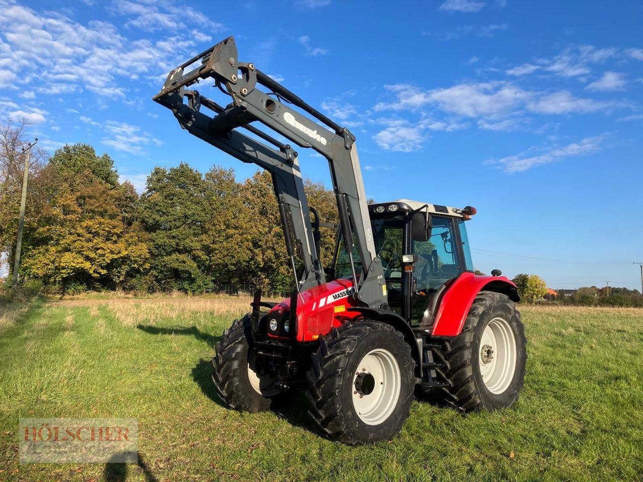 Traktor Türe ait Massey Ferguson 6455 Freisicht, Gebrauchtmaschine içinde Warendorf (resim 4)