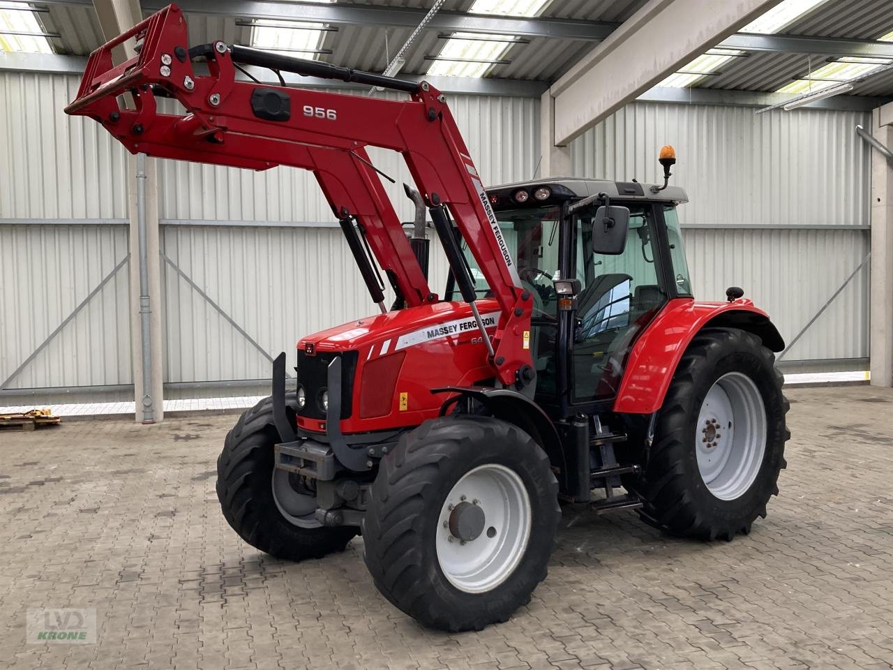 Traktor Türe ait Massey Ferguson 6460 Dyna-6, Gebrauchtmaschine içinde Spelle (resim 1)