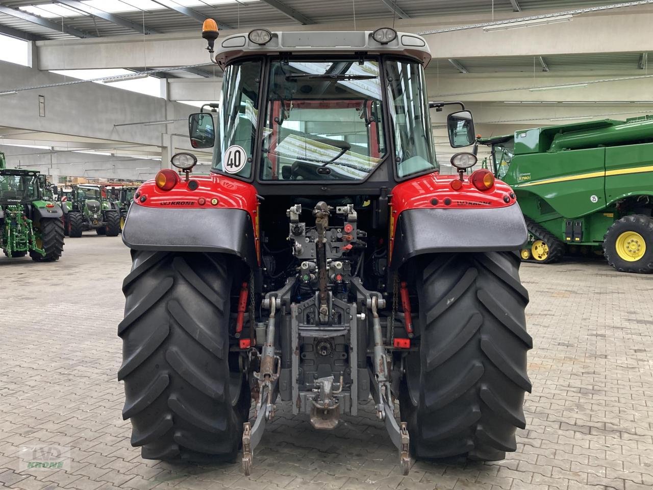 Traktor of the type Massey Ferguson 6460 Dyna-6, Gebrauchtmaschine in Spelle (Picture 4)