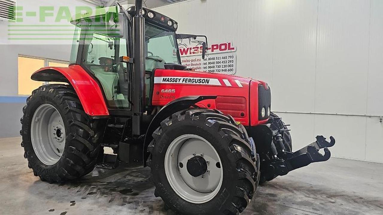 Traktor Türe ait Massey Ferguson 6465, Gebrauchtmaschine içinde MORDY (resim 5)