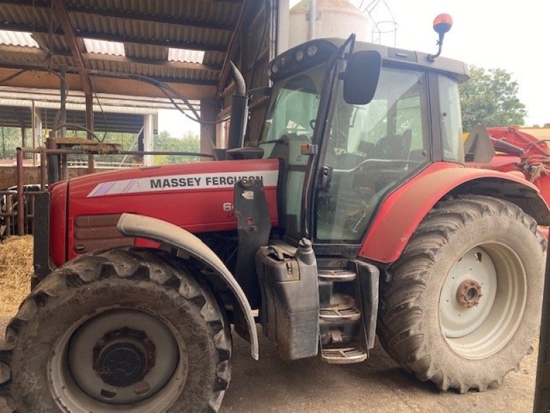 Traktor van het type Massey Ferguson 6480 DYNA 6 med Alo Q65 frontlæsser, Gebrauchtmaschine in Ringe (Foto 1)