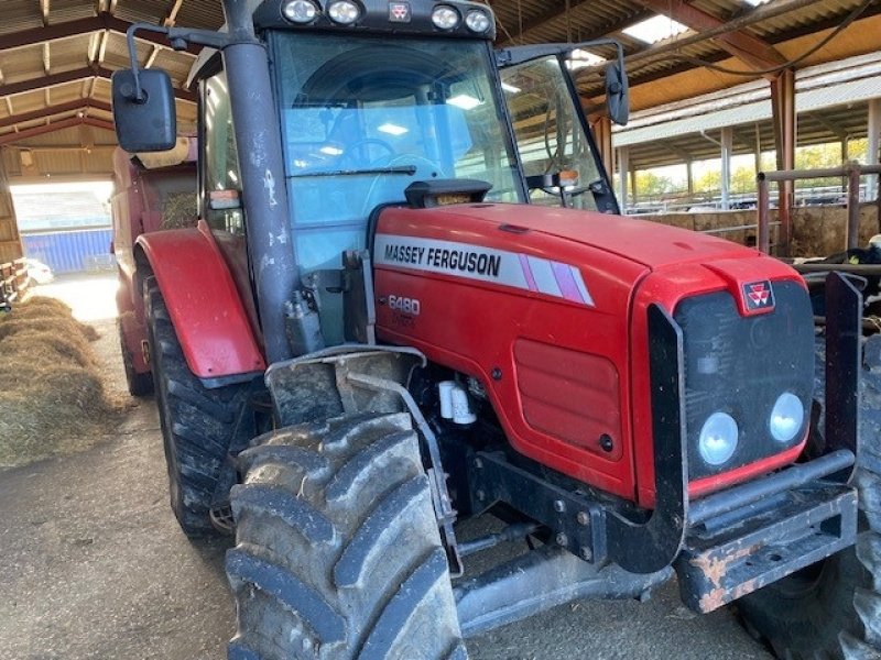 Traktor Türe ait Massey Ferguson 6480 DYNA 6 med Alo Q65 frontlæsser, Gebrauchtmaschine içinde Ringe (resim 2)