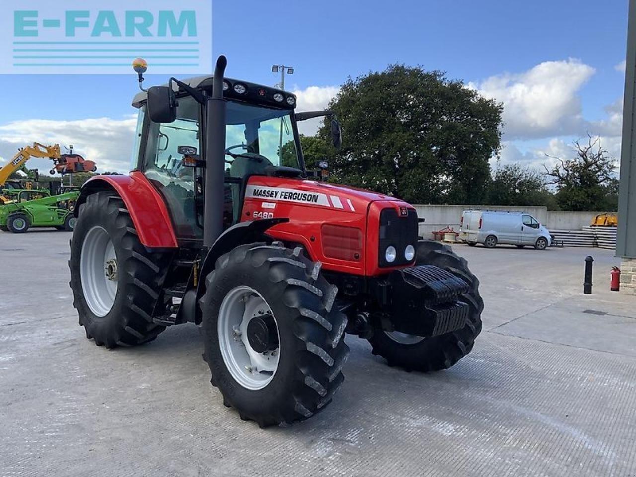 Traktor typu Massey Ferguson 6480 dyna 6 tractor (st21157), Gebrauchtmaschine w SHAFTESBURY (Zdjęcie 2)