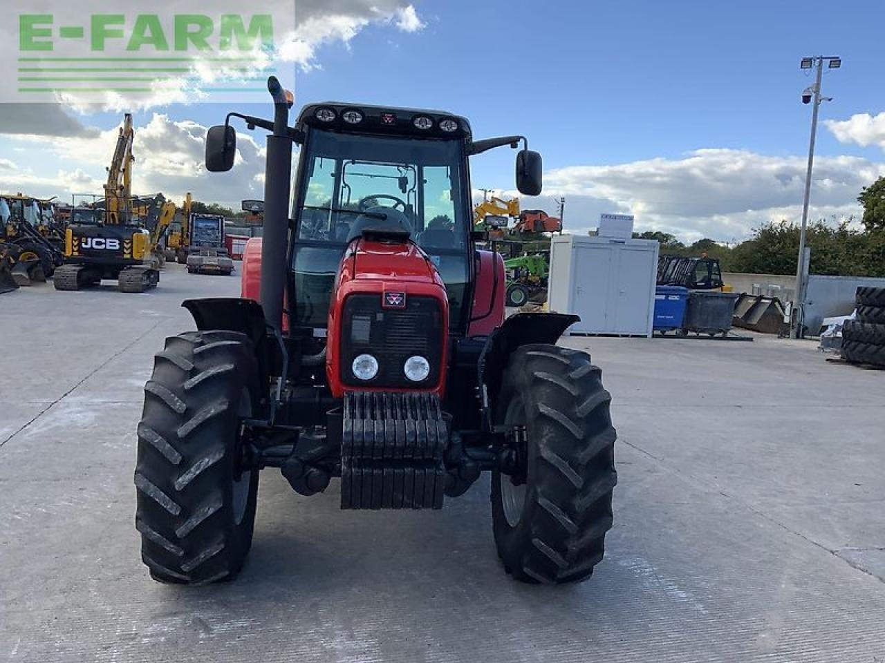 Traktor Türe ait Massey Ferguson 6480 dyna 6 tractor (st21157), Gebrauchtmaschine içinde SHAFTESBURY (resim 3)