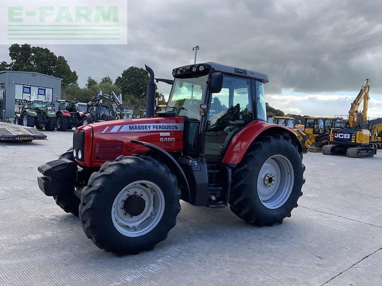 Traktor typu Massey Ferguson 6480 dyna 6 tractor (st21157), Gebrauchtmaschine w SHAFTESBURY (Zdjęcie 4)