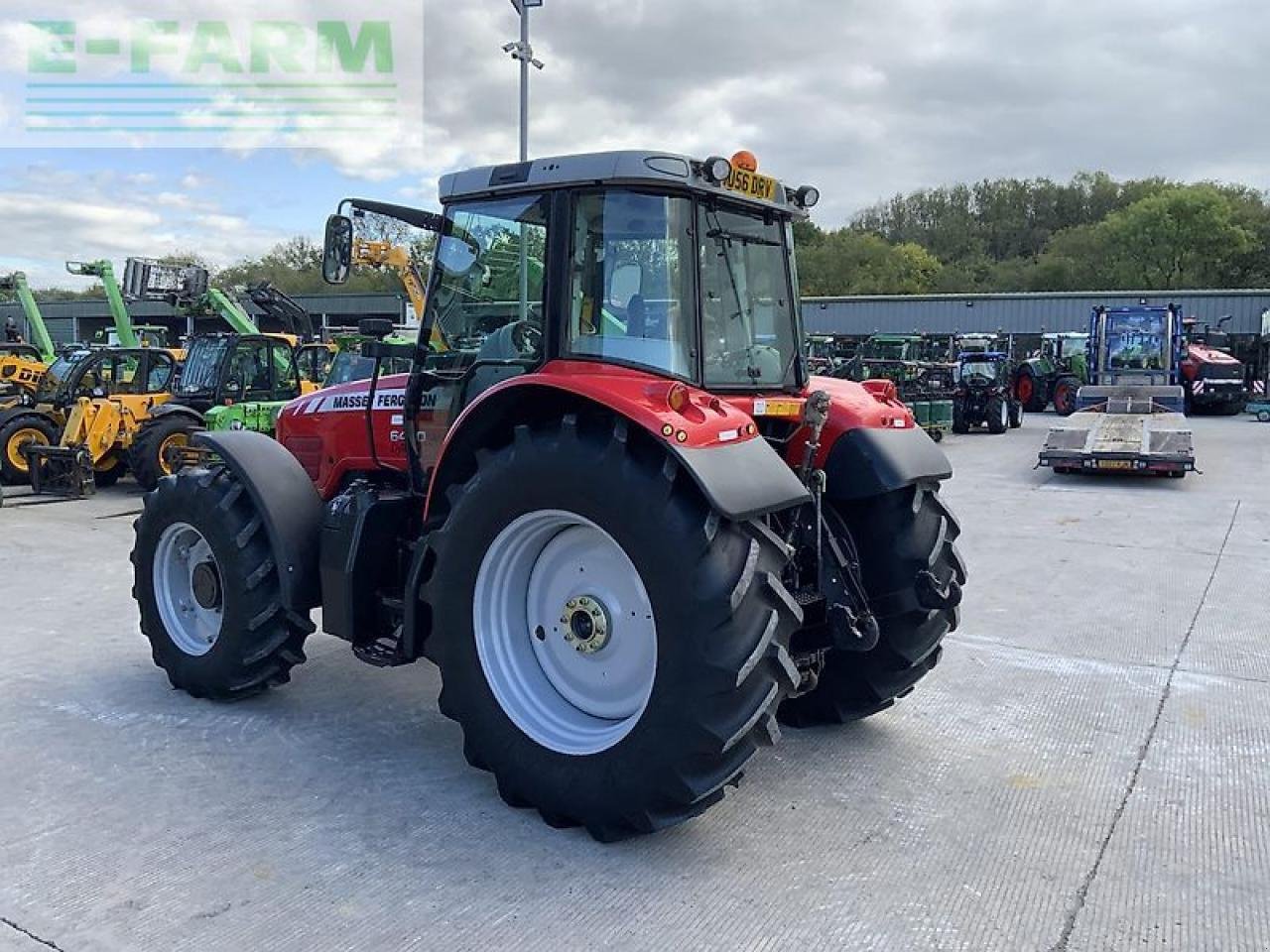 Traktor a típus Massey Ferguson 6480 dyna 6 tractor (st21157), Gebrauchtmaschine ekkor: SHAFTESBURY (Kép 7)