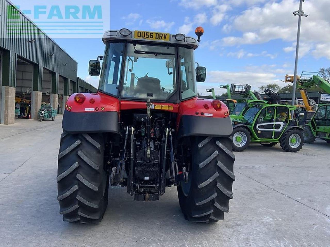 Traktor a típus Massey Ferguson 6480 dyna 6 tractor (st21157), Gebrauchtmaschine ekkor: SHAFTESBURY (Kép 8)