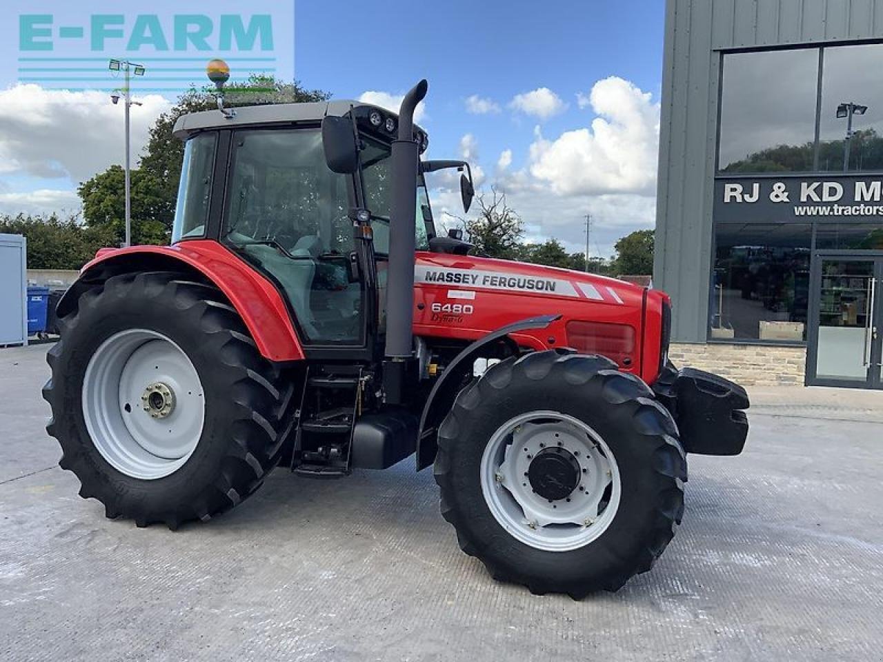 Traktor Türe ait Massey Ferguson 6480 dyna 6 tractor (st21157), Gebrauchtmaschine içinde SHAFTESBURY (resim 13)