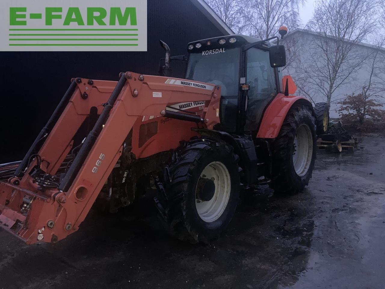 Traktor Türe ait Massey Ferguson 6480 Dyna 6, Gebrauchtmaschine içinde Hamburg (resim 1)