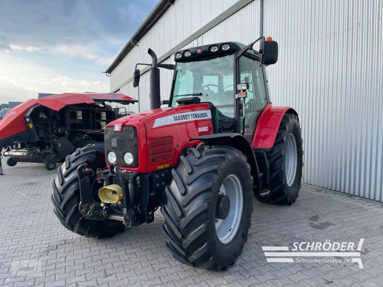 Traktor типа Massey Ferguson 6480 DYNA-6, Gebrauchtmaschine в Wildeshausen (Фотография 5)