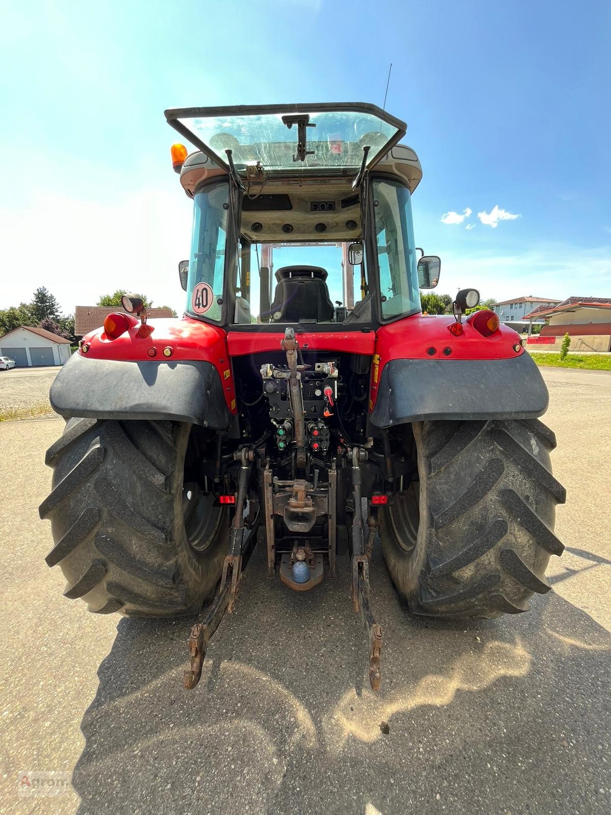 Traktor Türe ait Massey Ferguson 6480, Gebrauchtmaschine içinde Uttenweiler (resim 5)