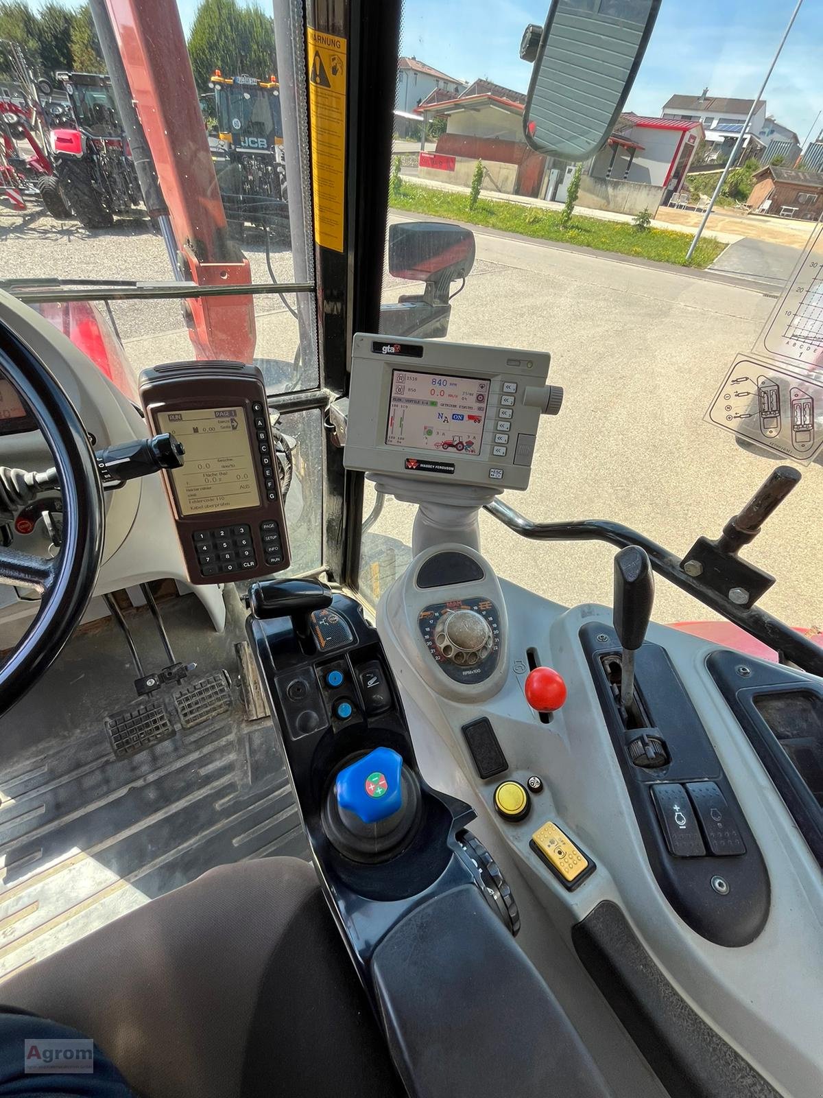 Traktor Türe ait Massey Ferguson 6480, Gebrauchtmaschine içinde Uttenweiler (resim 10)