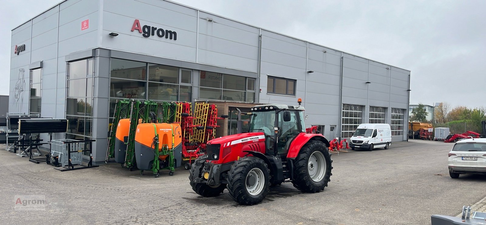 Traktor Türe ait Massey Ferguson 6480, Gebrauchtmaschine içinde Herrenberg-Gültstein (resim 1)