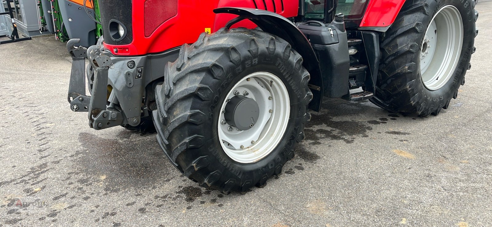 Traktor Türe ait Massey Ferguson 6480, Gebrauchtmaschine içinde Herrenberg-Gültstein (resim 2)