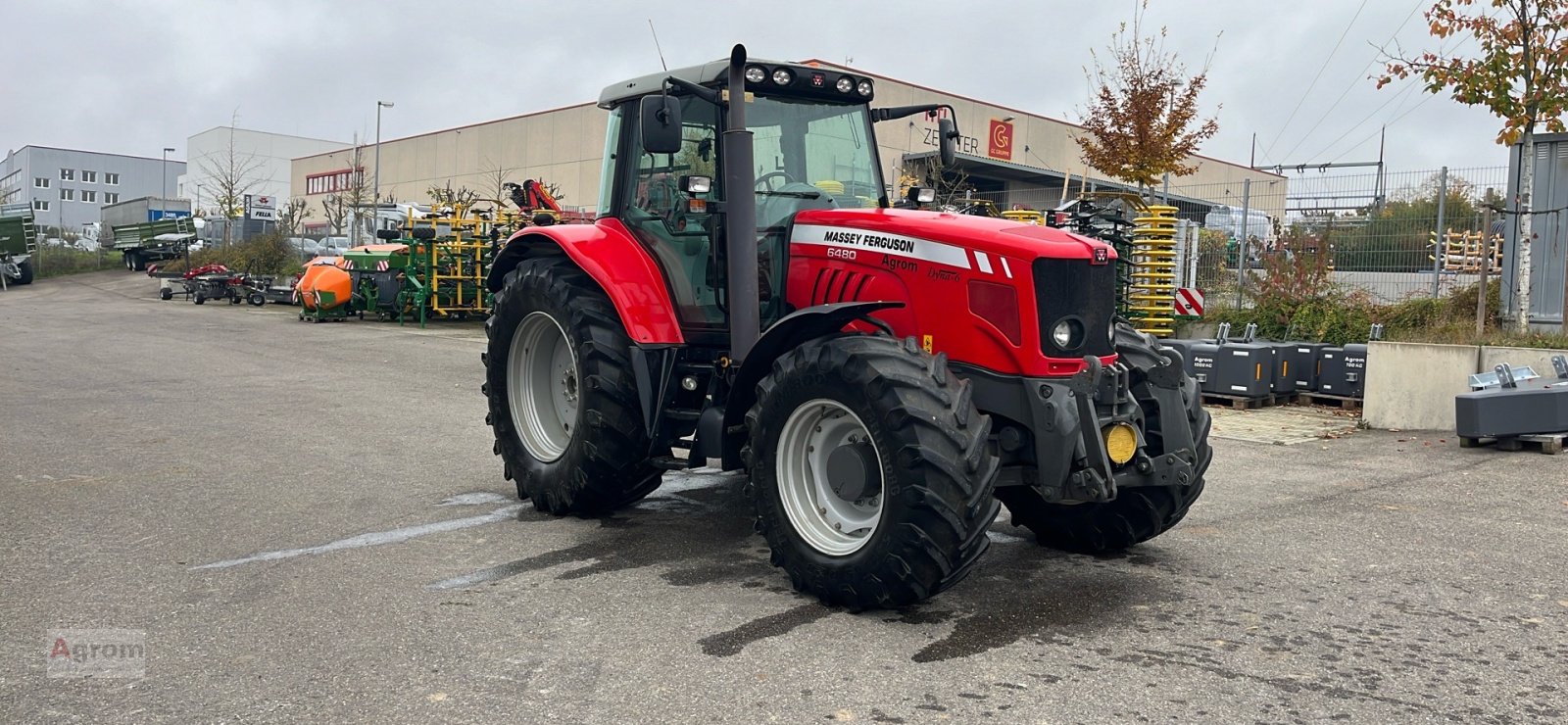 Traktor типа Massey Ferguson 6480, Gebrauchtmaschine в Herrenberg-Gültstein (Фотография 9)