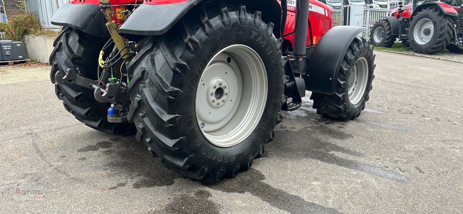 Traktor Türe ait Massey Ferguson 6480, Gebrauchtmaschine içinde Herrenberg-Gültstein (resim 12)