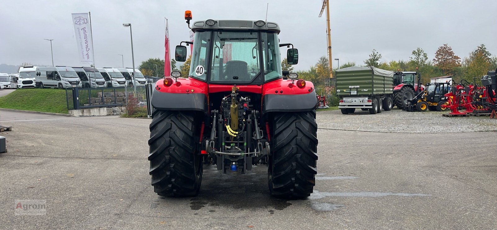 Traktor del tipo Massey Ferguson 6480, Gebrauchtmaschine In Herrenberg-Gültstein (Immagine 14)