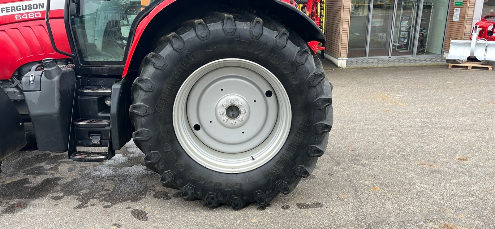 Traktor Türe ait Massey Ferguson 6480, Gebrauchtmaschine içinde Herrenberg-Gültstein (resim 17)