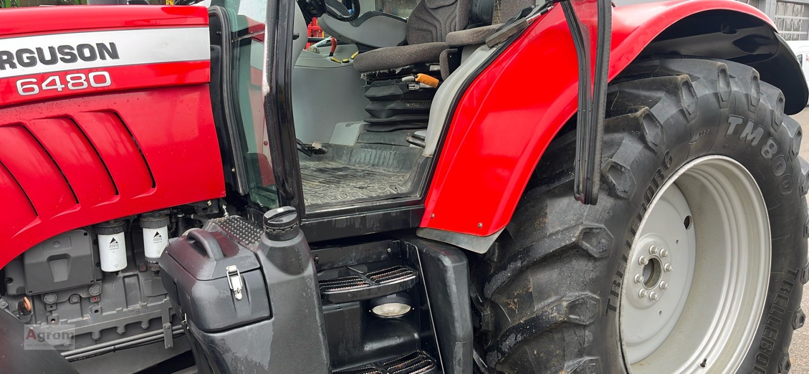 Traktor Türe ait Massey Ferguson 6480, Gebrauchtmaschine içinde Herrenberg-Gültstein (resim 18)