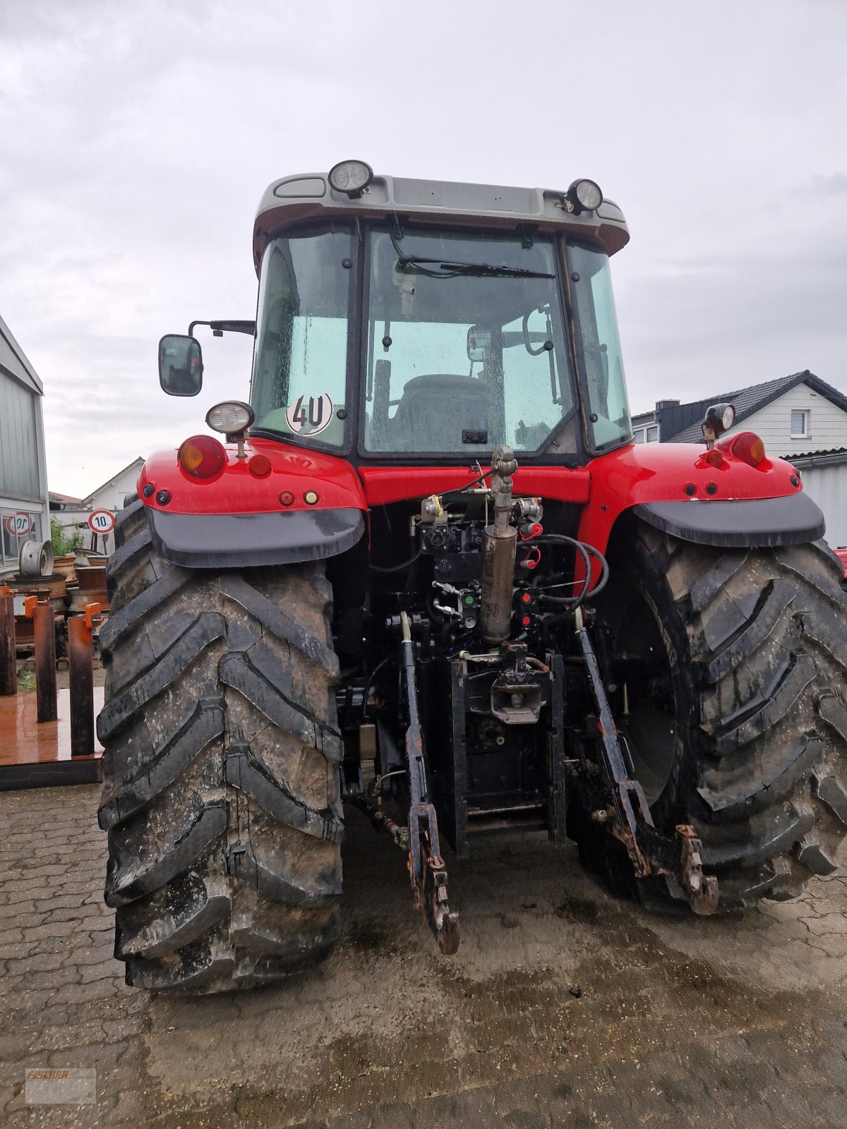 Traktor van het type Massey Ferguson 6480, Gebrauchtmaschine in Pfoerring (Foto 7)