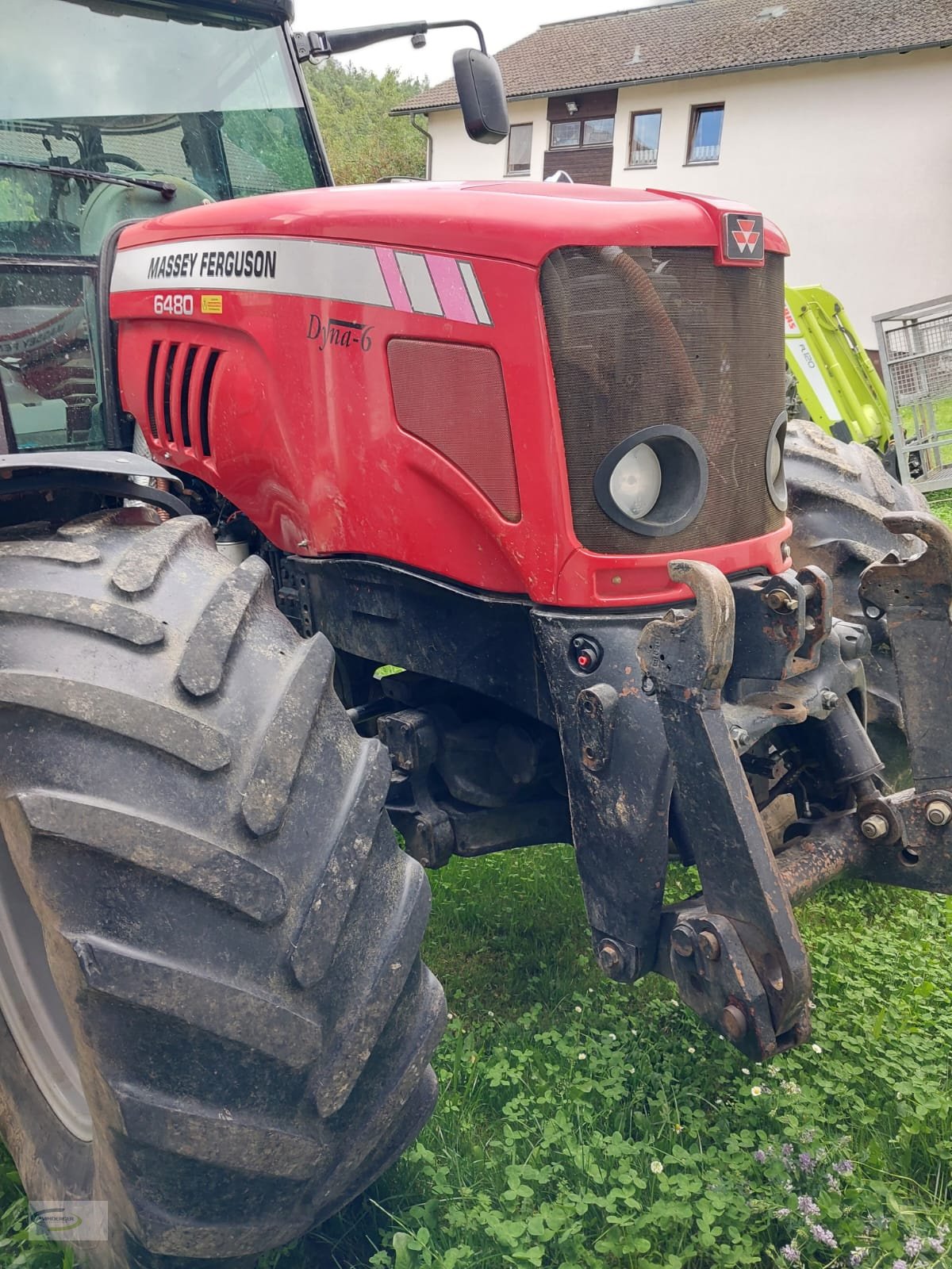 Traktor van het type Massey Ferguson 6480, Gebrauchtmaschine in Frontenhausen (Foto 3)